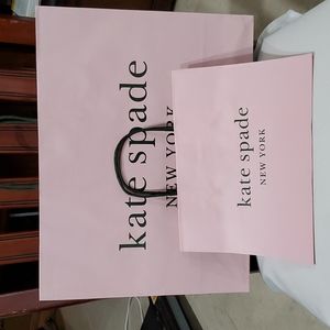 Kate Spade shopping bag. Lot of 2
